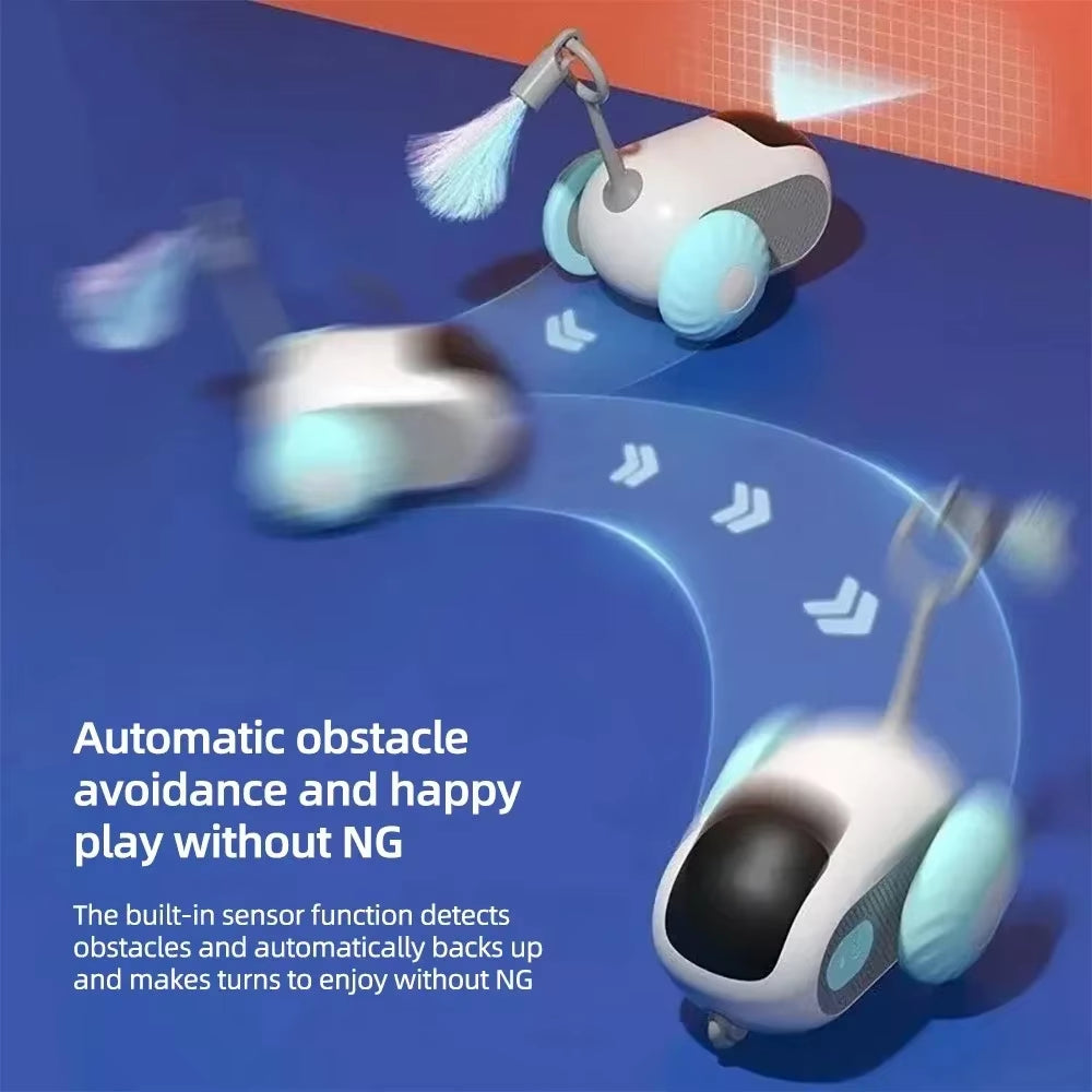 Cat Chase Car – Automatic Rolling Toy for Non-Stop Feline Fun