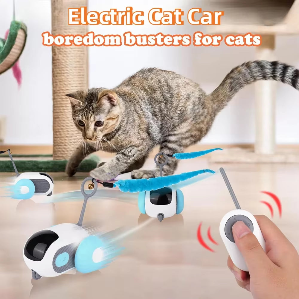 Cat Chase Car – Automatic Rolling Toy for Non-Stop Feline Fun